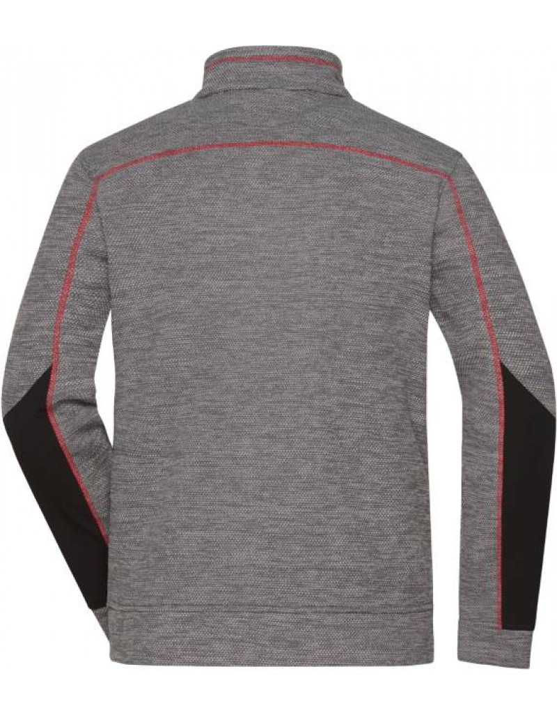 Jachetă tricotată din fleece pentru bărbați